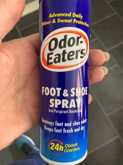 odor-eaters ideal quick fix when camping and you have smelly shoes